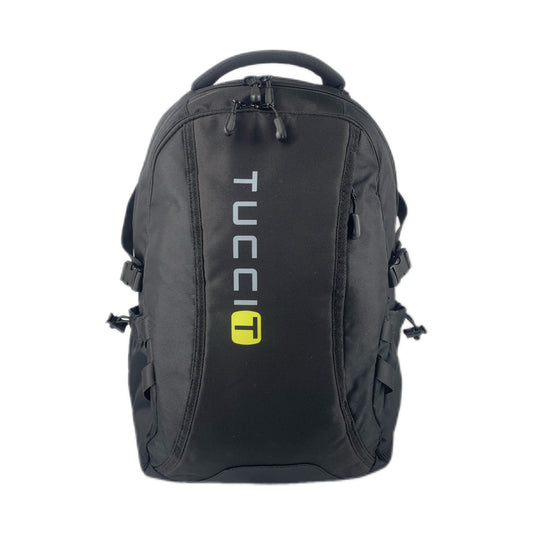 TUCCI Italy Trailtracker Laptop Backpack – Travel, Work & School Bag with Padded Straps, Multi‑Compartment, Air‑Flow Back Padding