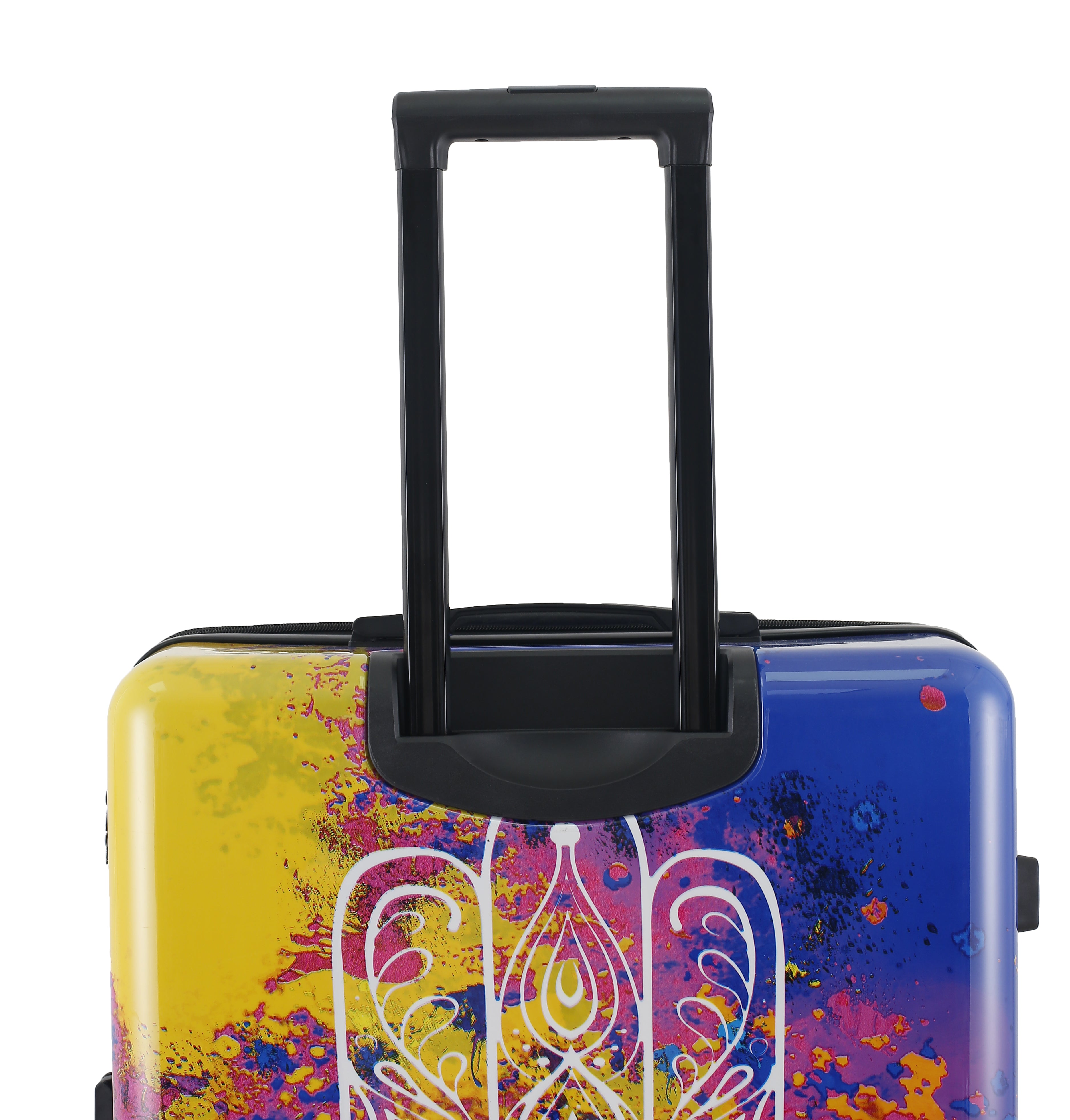 TUCCI Italy Emotion Art Exotic Hamsa 28" Luggage Suitcase