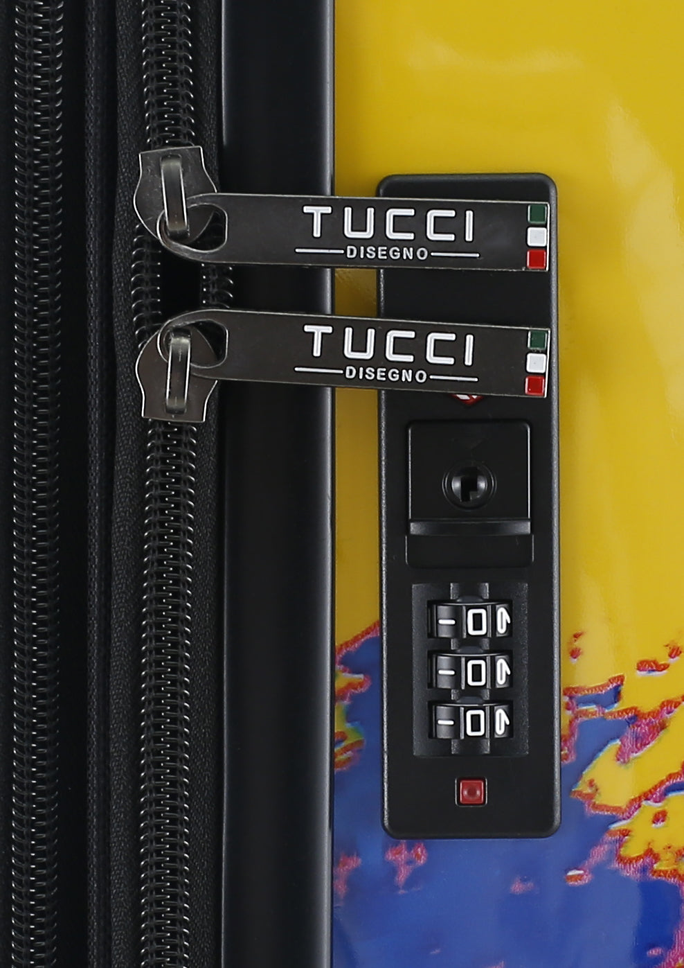 TUCCI Italy Emotion Art Exotic Hamsa 28" Luggage Suitcase