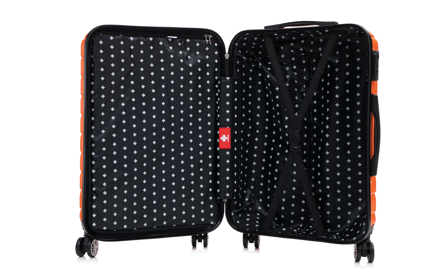 Swiss Traveller Roxen 3-Piece Hardside Spinner Luggage Set, 20/24/28 Inches