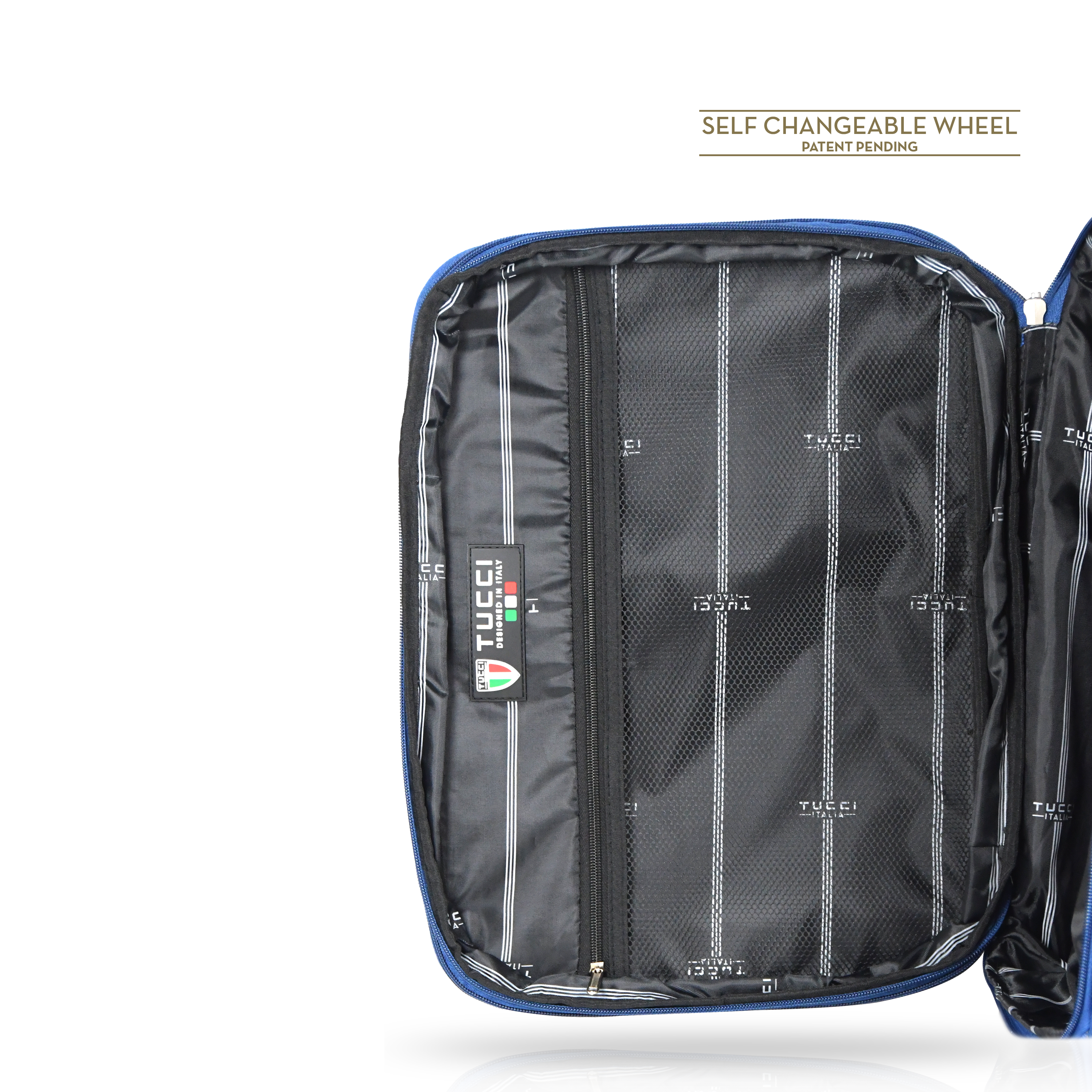 TUCCI Italy STRATI 4 PC (20", 28", 30", 32") Abs Travel Luggage Set