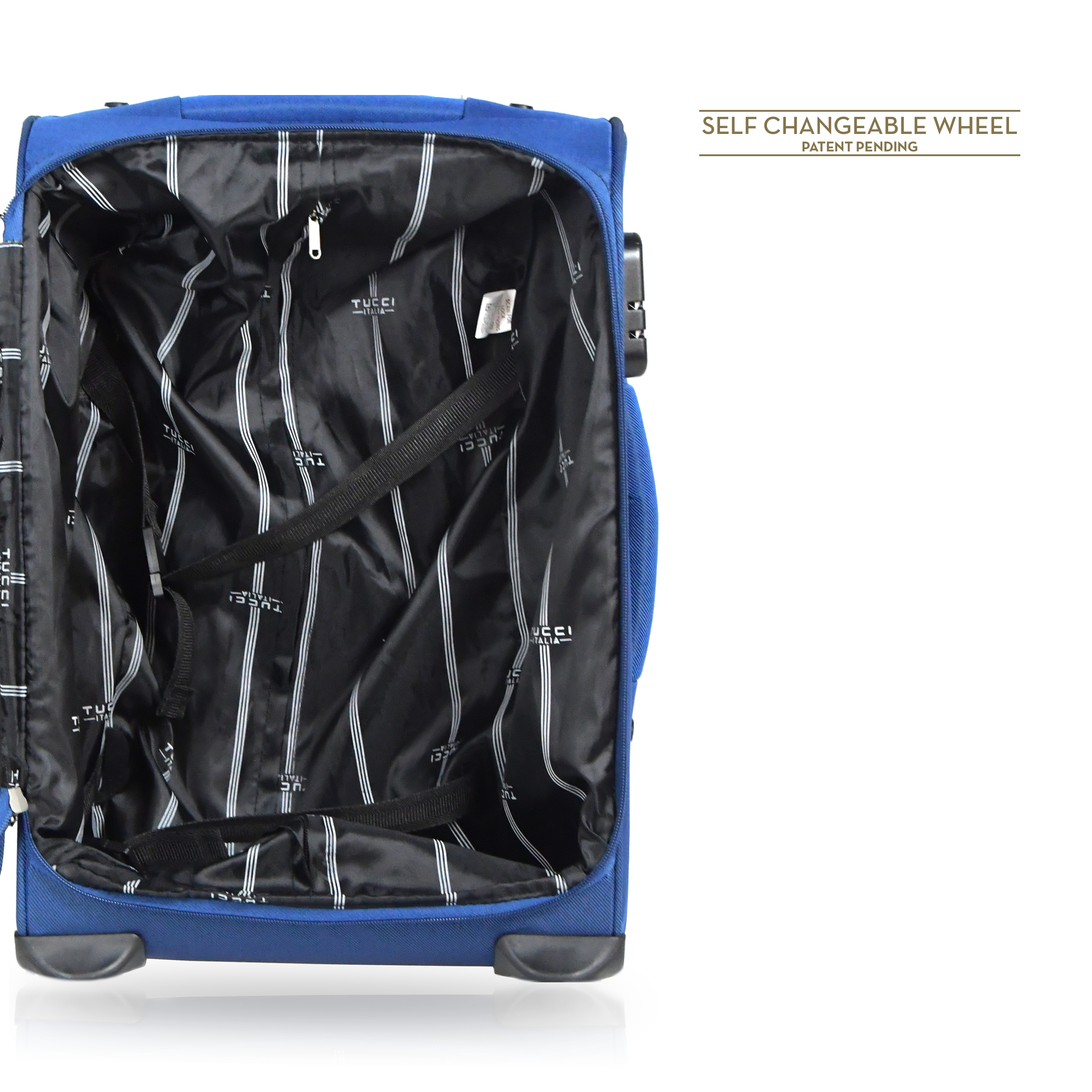 TUCCI Italy STRATI 4 PC (20", 28", 30", 32") Abs Travel Luggage Set