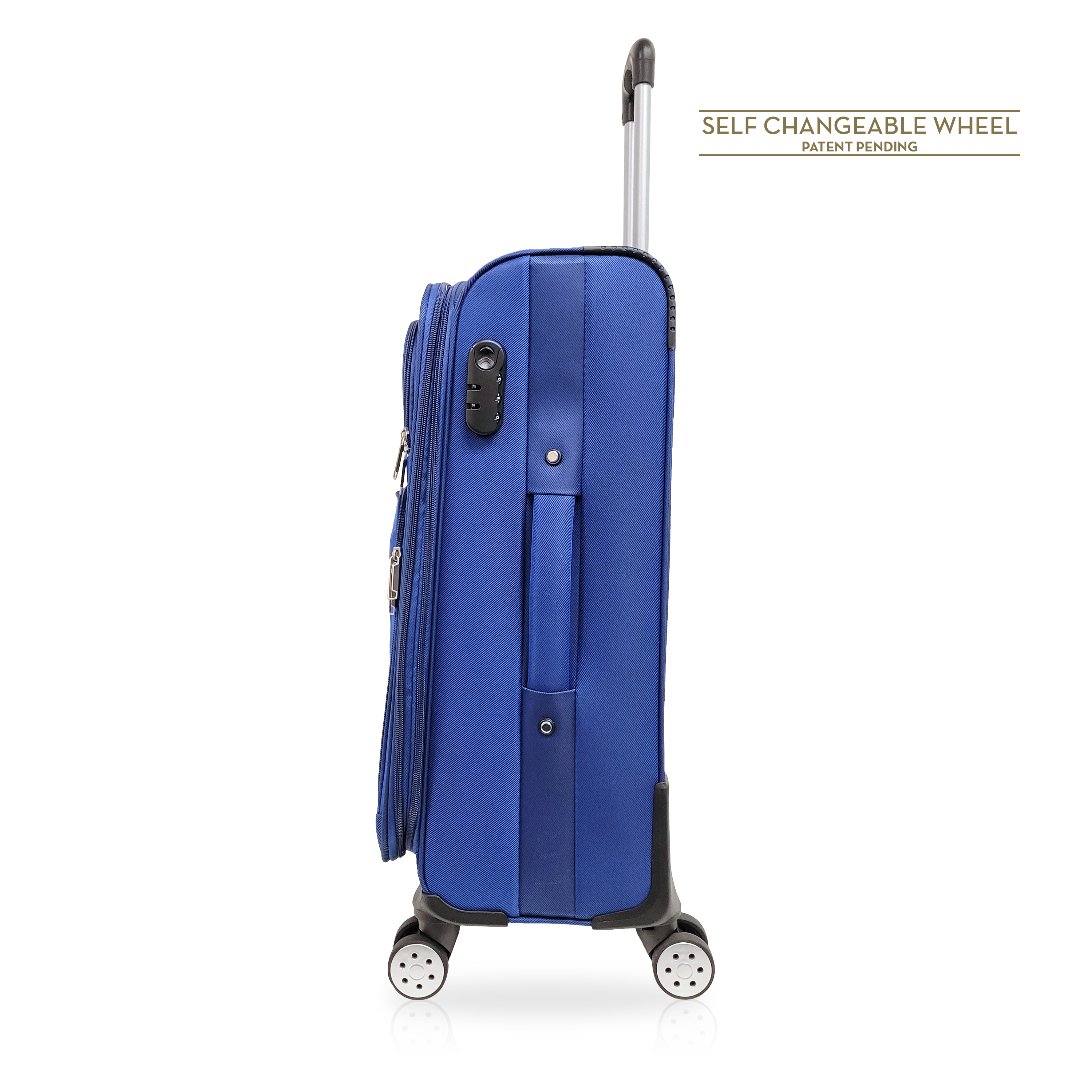 TUCCI Italy Salerno 20" Carry On Luggage Suitcase