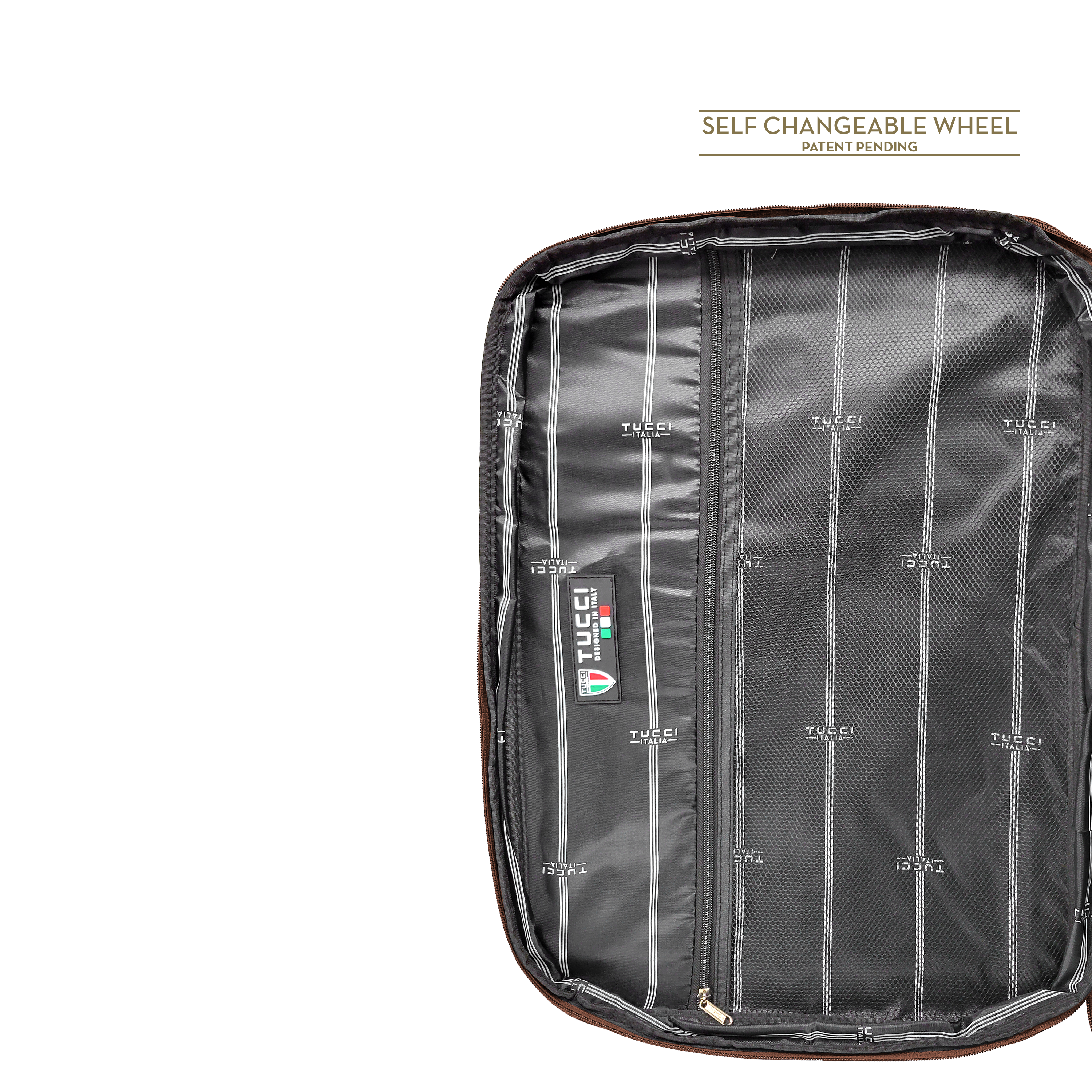 TUCCI Italy Salerno 32" Softside Luggage Suitcase
