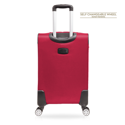 TUCCI Italy Salerno 20" Carry On Luggage Suitcase