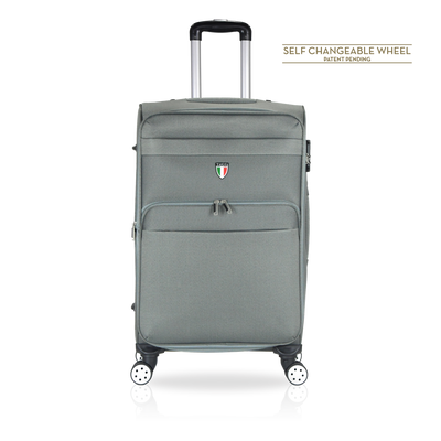 TUCCI Italy MENORI 32" Expandable Spinner Suitcase