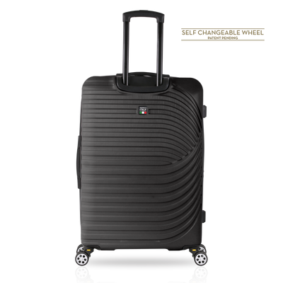 TUCCI Italy MOZZAFIATO 24" Travel Spinner Wheel Suitcase