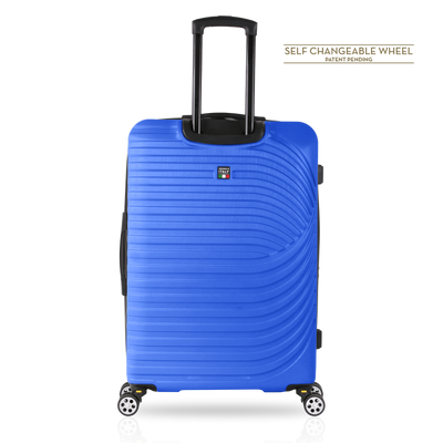 TUCCI Italy MOZZAFIATO 28" Travel 4-Wheeled Suitcase