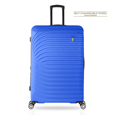 TUCCI Italy MOZZAFIATO 28" Travel 4-Wheeled Suitcase