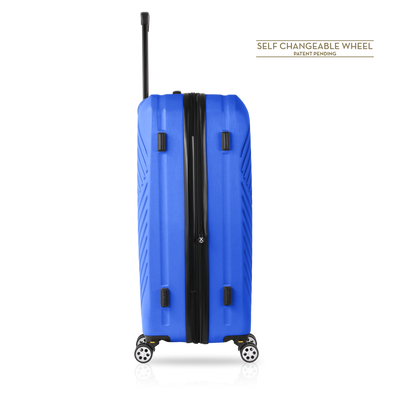 TUCCI Italy MOZZAFIATO 28" Travel 4-Wheeled Suitcase