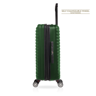 TUCCI Italy MOZZAFIATO 20" Spinner Wheel Luggage Bag Suitcase