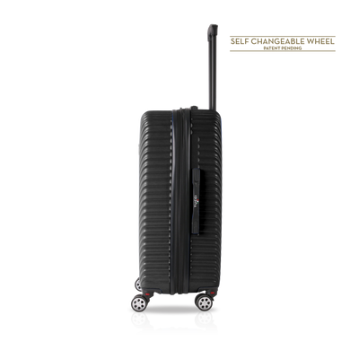 TUCCI Italy TESORO 22" Anti-Scratch Medium Luggage Suitcase