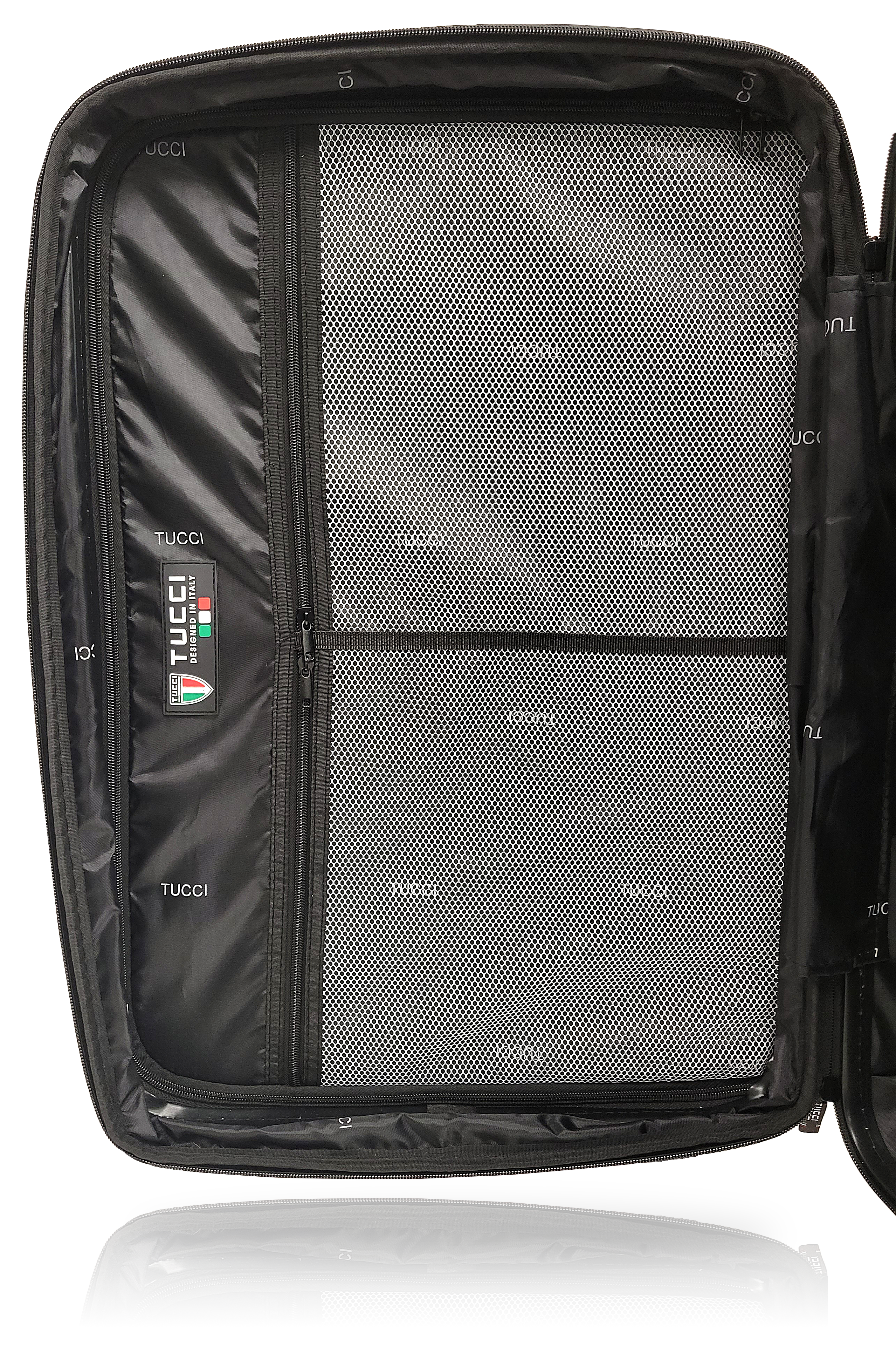TUCCI Italy LETIZIA (20", 24", 28") Expandable Spinner Wheel Suitcase