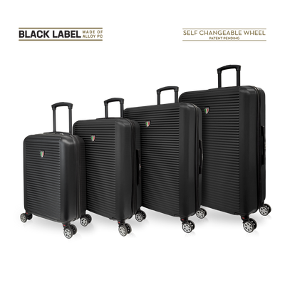 TUCCI Italy GIOIA 4 PC (20", 24", 28", 32") Trolley Luggage Suitcase Collection