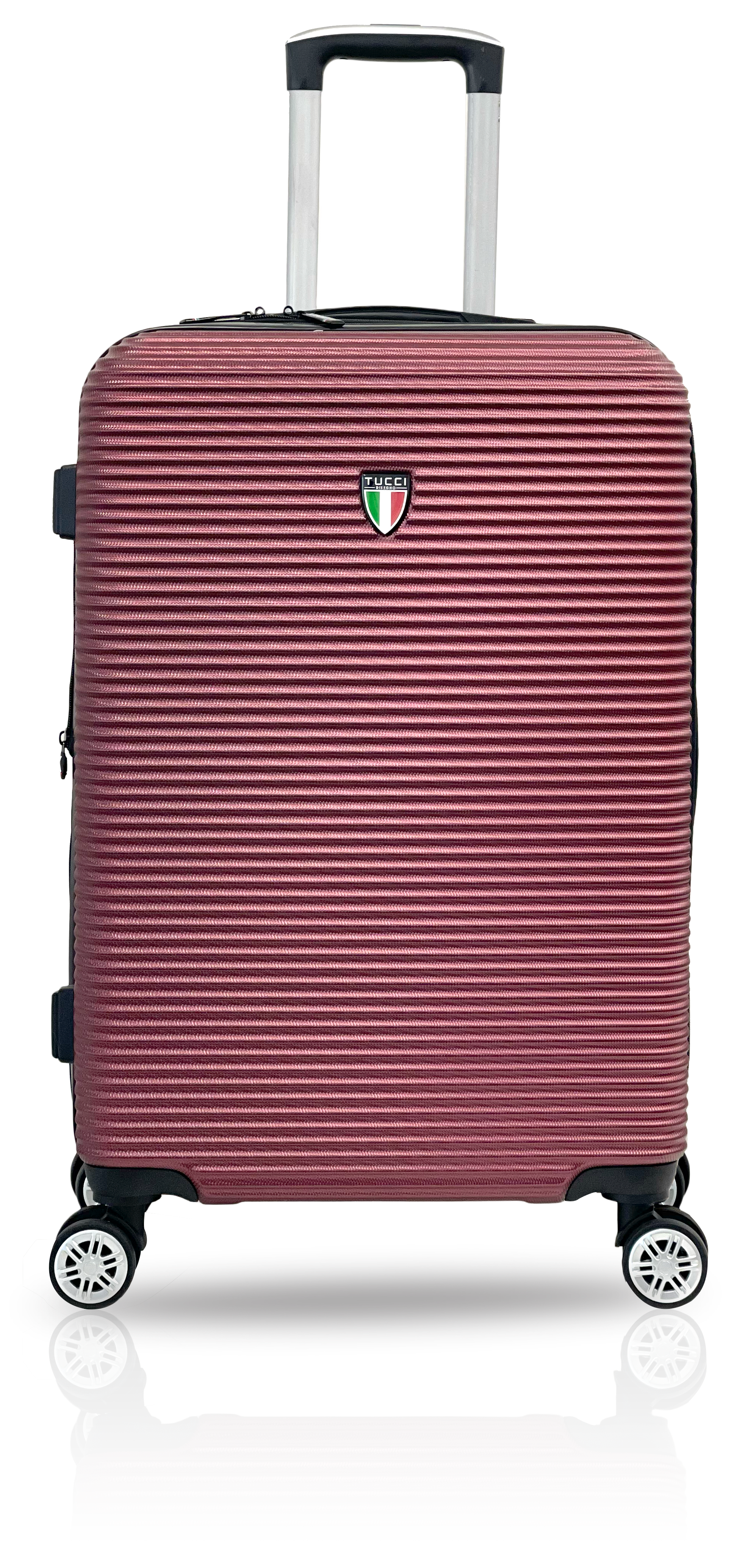 TUCCI Italy SCOPERTA ABS 24" Medium Expandable Travel Suitcase