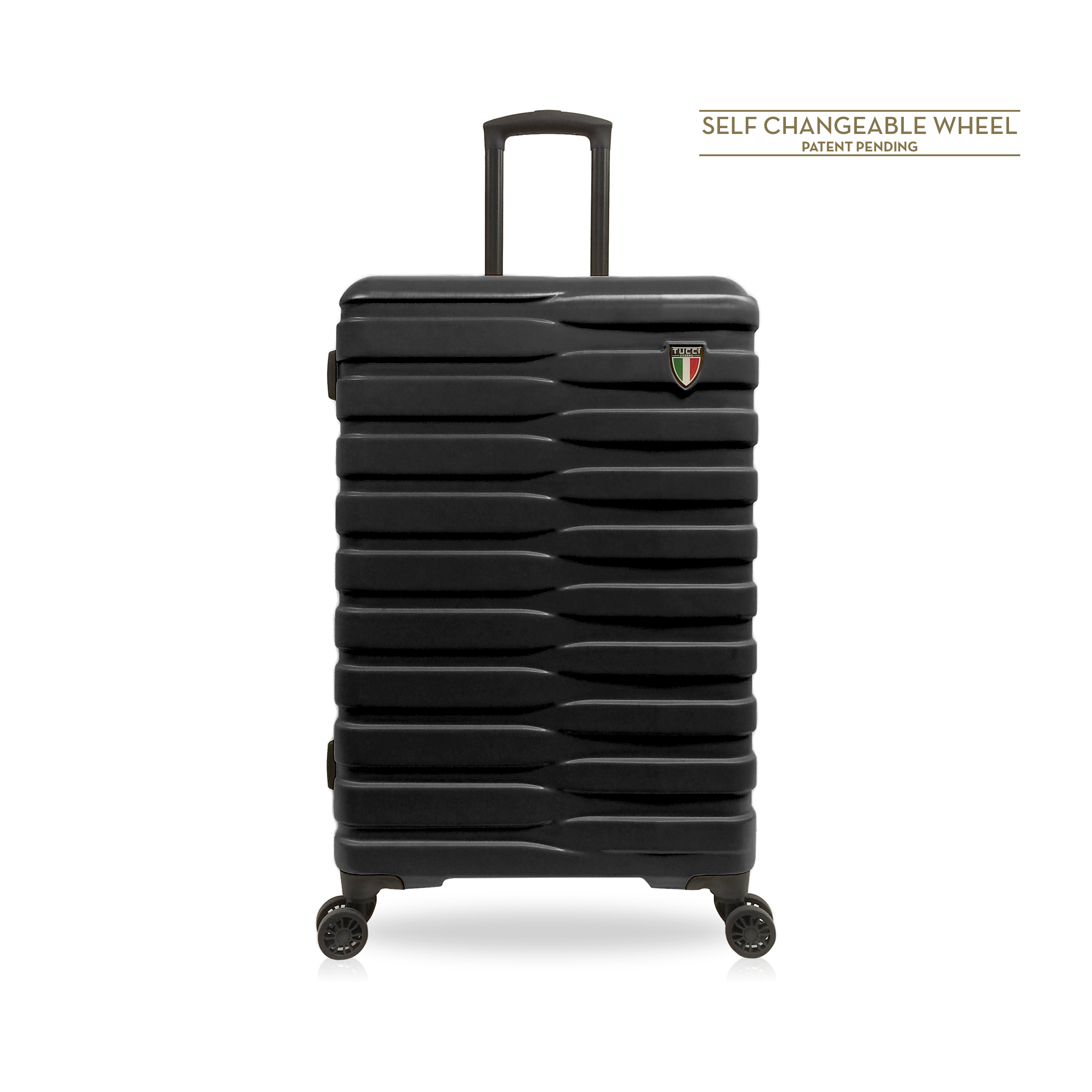 TUCCI Italy LA GITA 20" Spinner Travel Suitcase Tucci Disegno