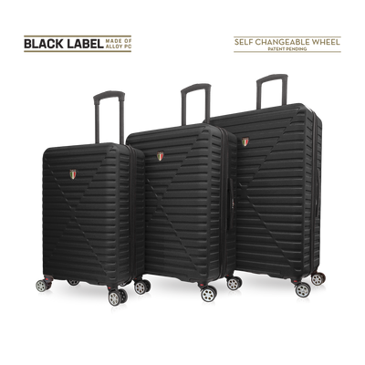 TUCCI CARINA 3 PC (18", 26", 30") Hardcase Luggage Set