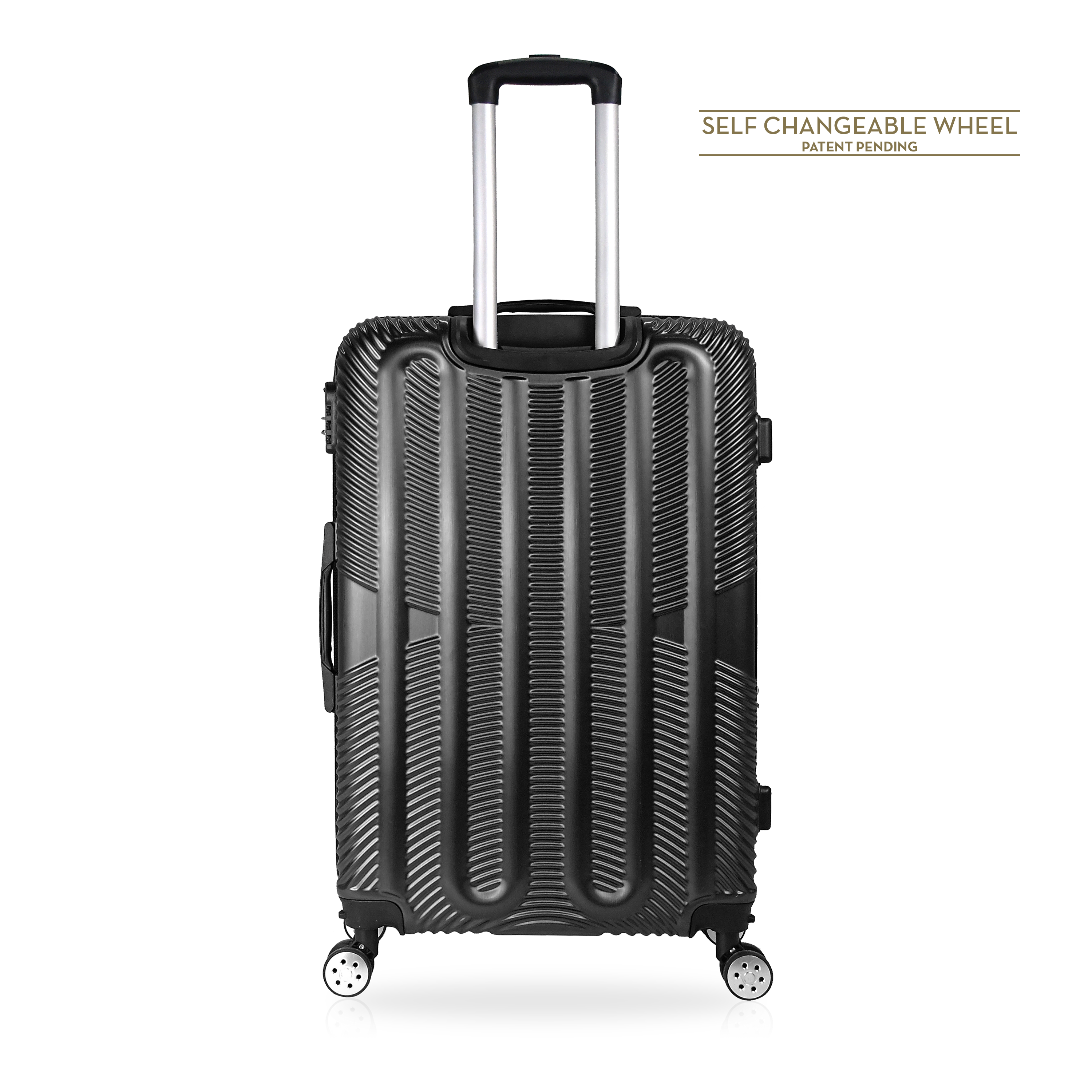 TUCCI Italy SPECIALI (28", 30") 2 Piece Set Detachable Spinner Wheel Suitcase