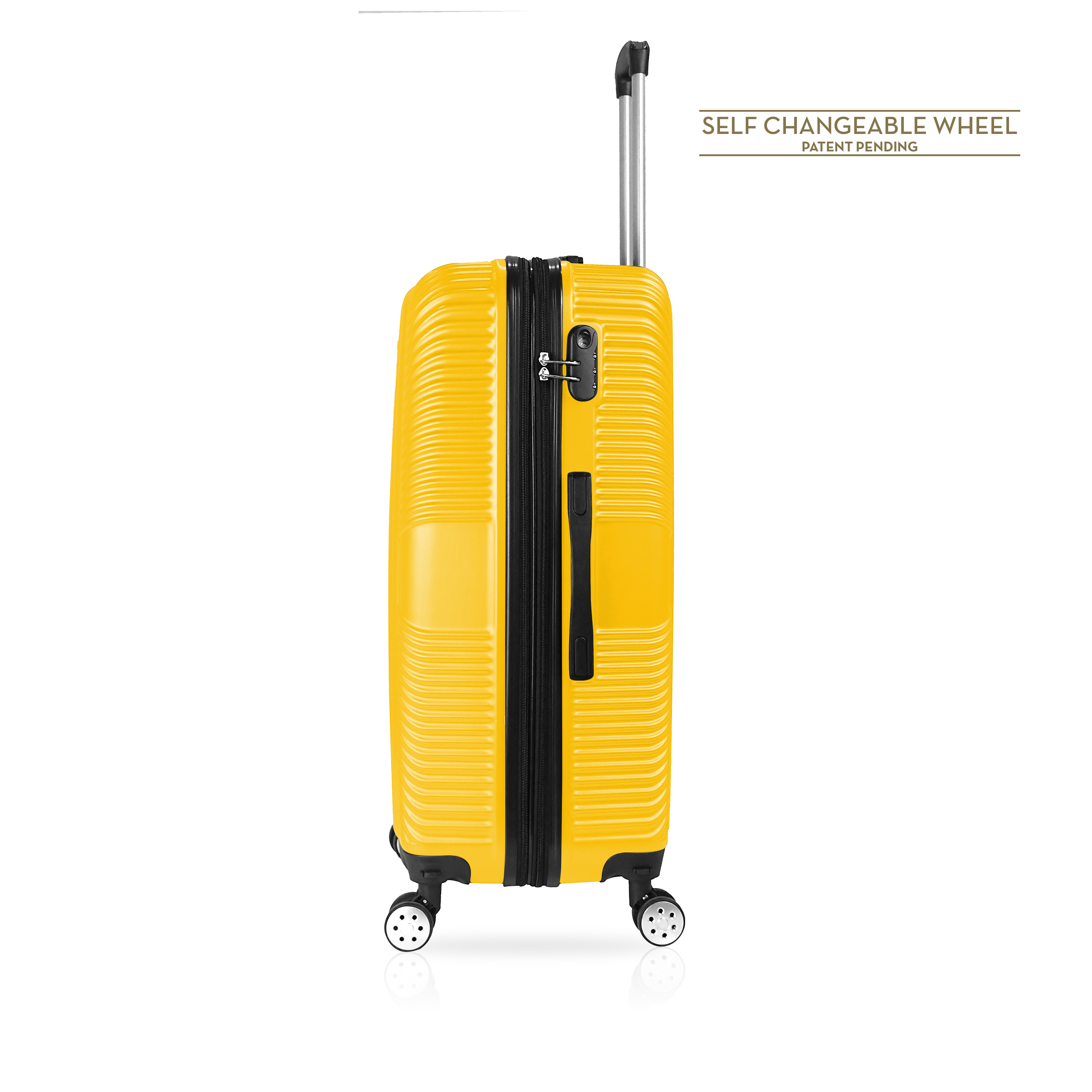 TUCCI Italy SPECIALI (28", 30") 2 Piece Set Detachable Spinner Wheel Suitcase
