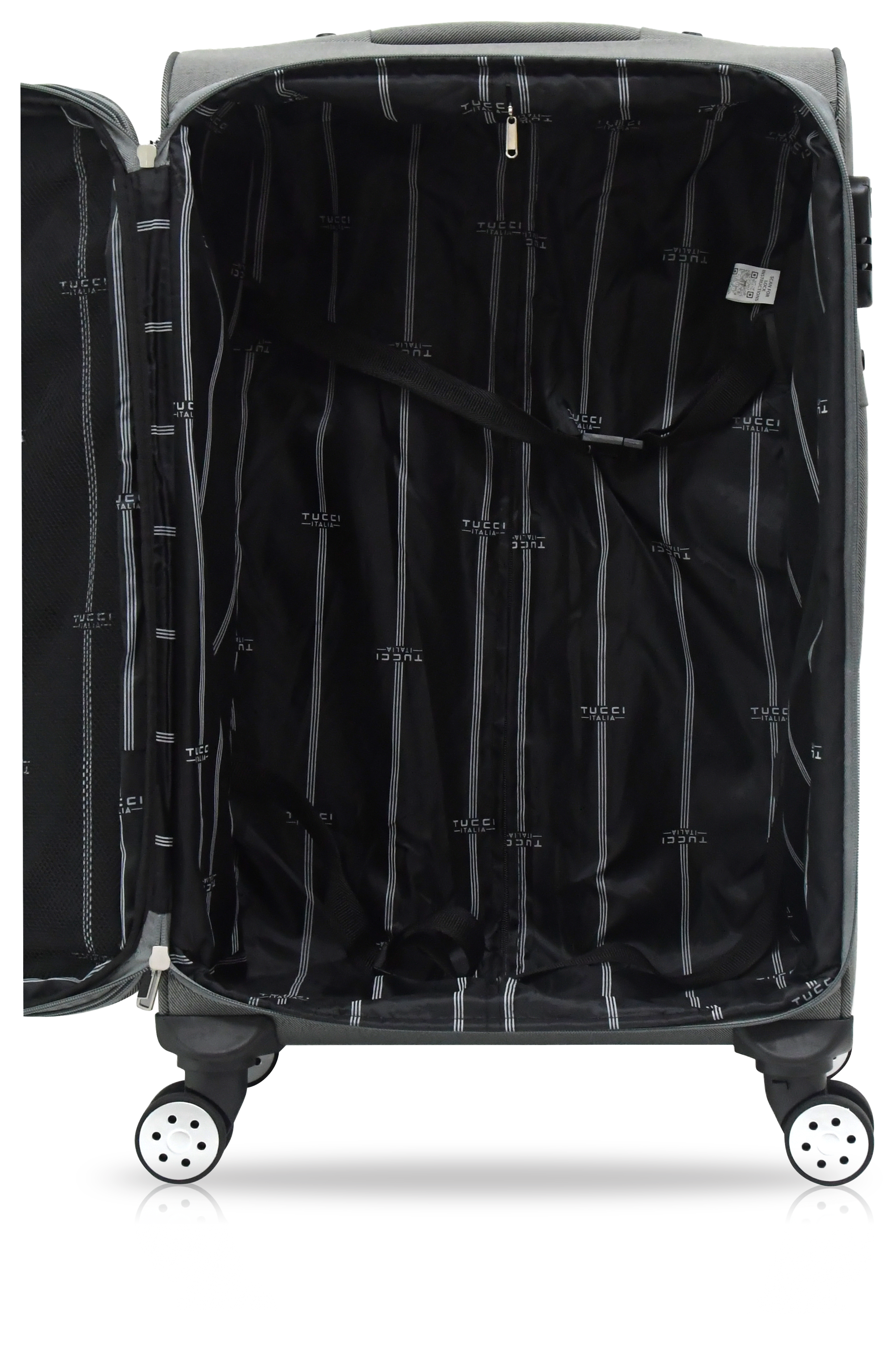 TUCCI Italy TURISTA 32-inch Large Spinner Luggage Suitcase