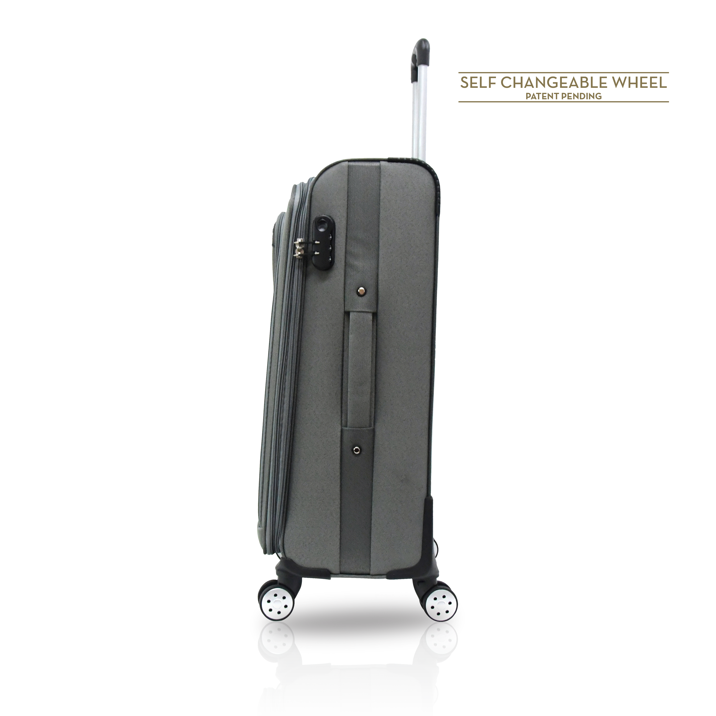TUCCI Italy TURISTA 20-inch Carry On Spinner Luggage Suitcase