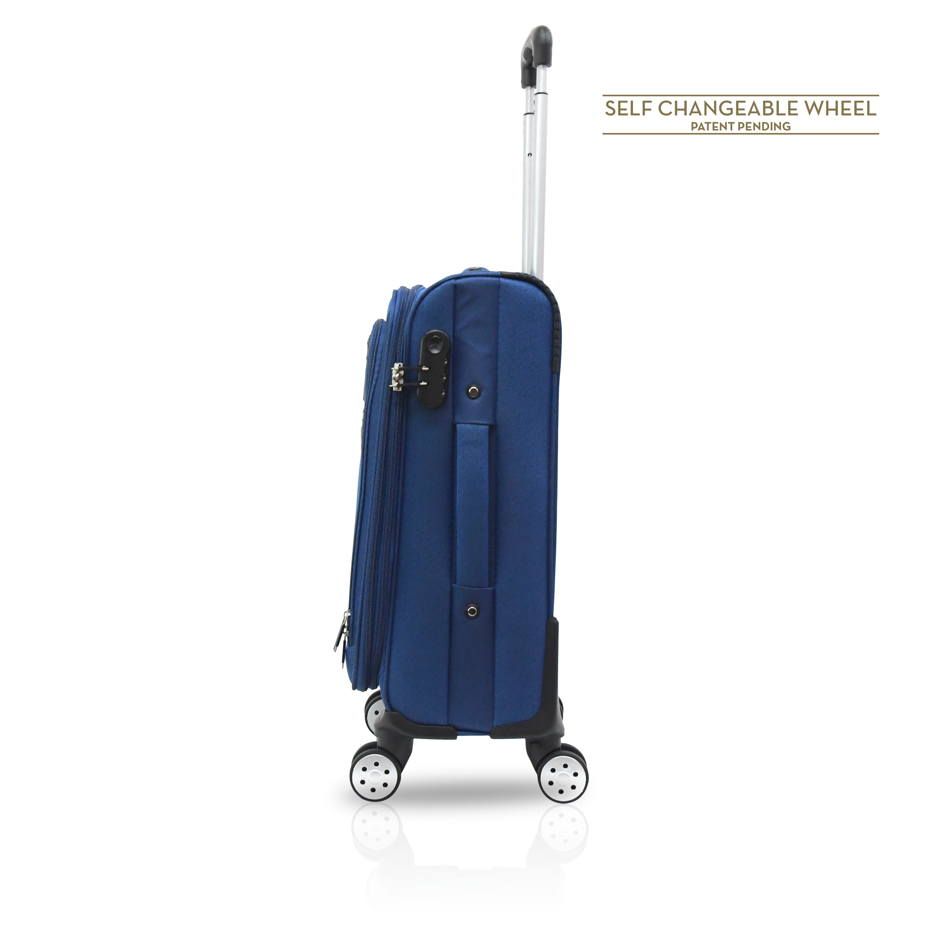 TUCCI Italy TURISTA 20-inch Carry On Spinner Luggage Suitcase