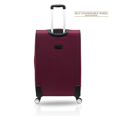 TUCCI Italy TURISTA 28-inch Large Spinner Luggage Suitcase