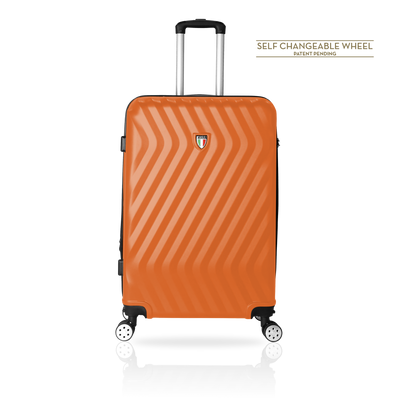 TUCCI Italy MUTEVOLE (28", 30") 2 Piece Set Spinner Travel Suitcase
