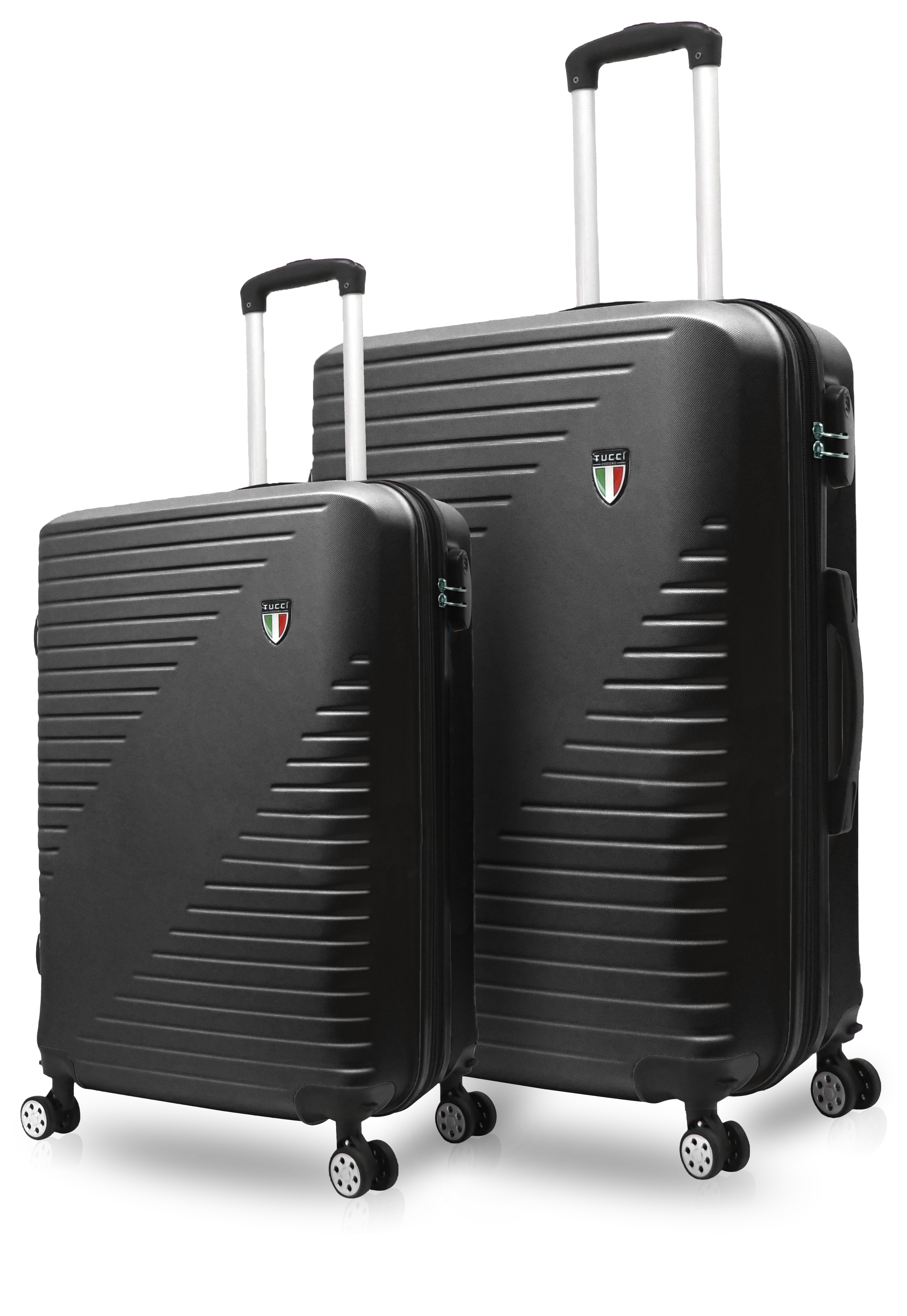 TUCCI Italy PERCORSO (20", 28") 2 Piece Detachable Spinner Wheel Suitcase Set