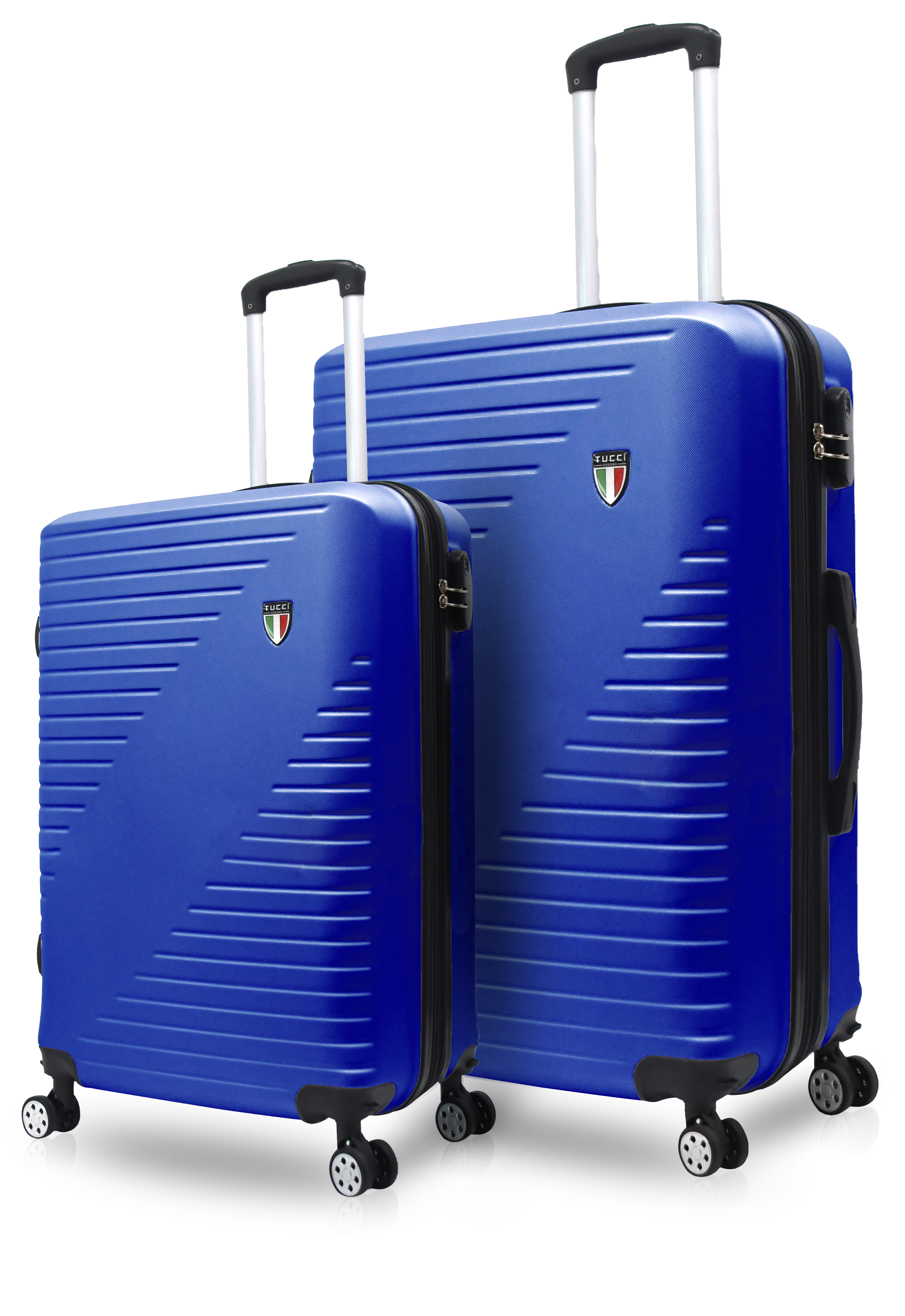 TUCCI Italy PERCORSO (20", 28") 2 Piece Detachable Spinner Wheel Suitcase Set