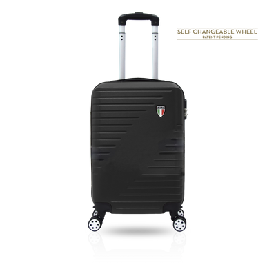 TUCCI Italy PERCORSO 20" Travel Spinner Wheel Suitcase
