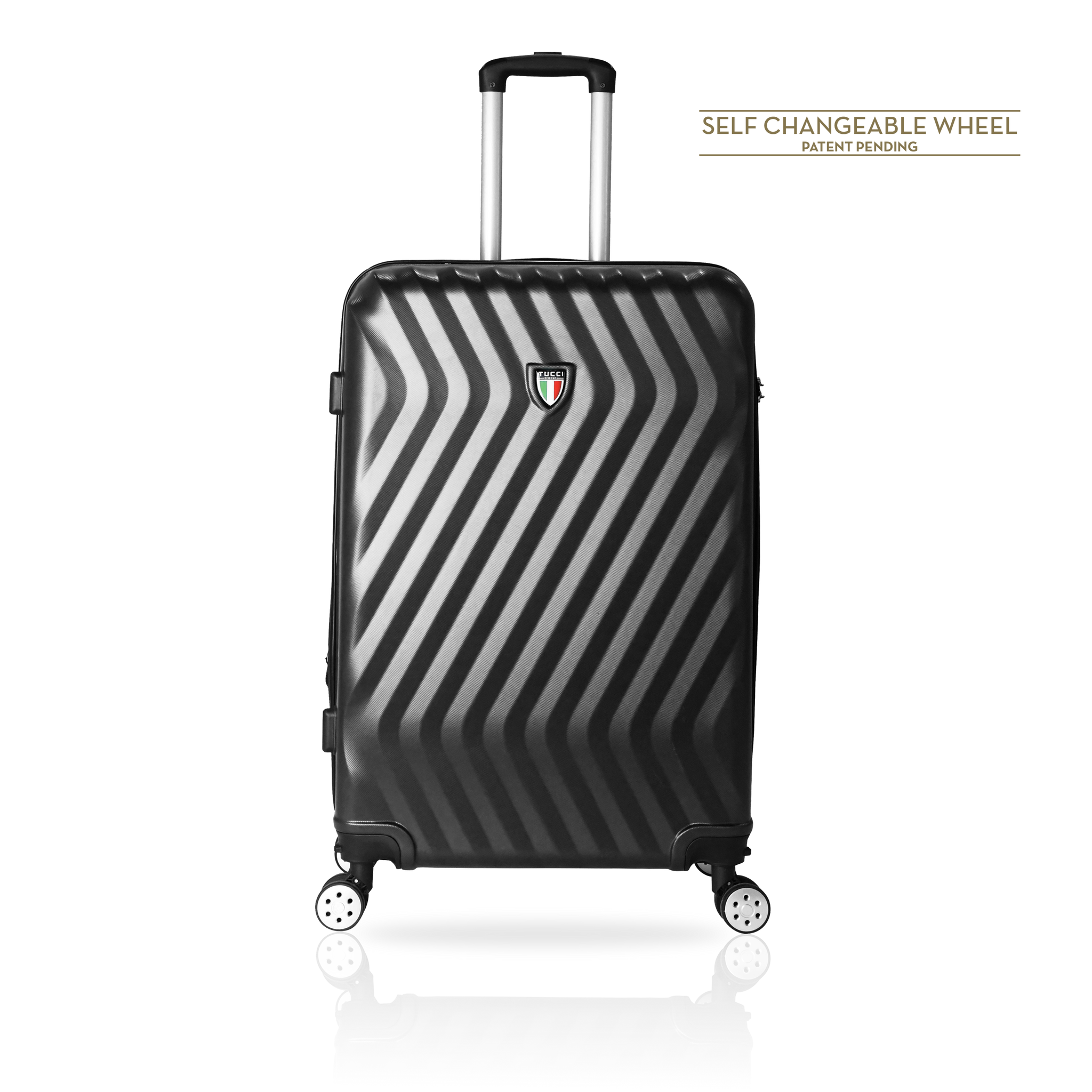 TUCCI Italy MUTEVOLE 30" Durable Luggage Suitcase