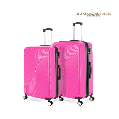 TUCCI Italy VOLANT (28", 30") 4 Piece Set Spinner Travel Suitcase
