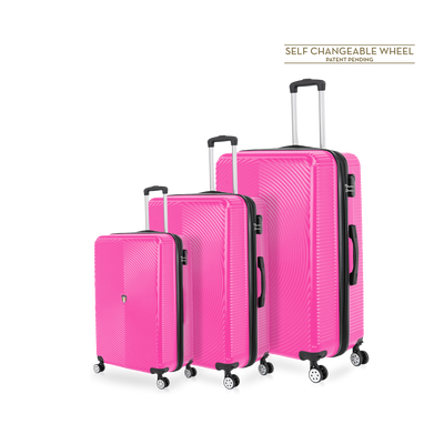 TUCCI Italy VOLANT 3 PC (20", 28", 30") ABS Hard Shell Suitcase