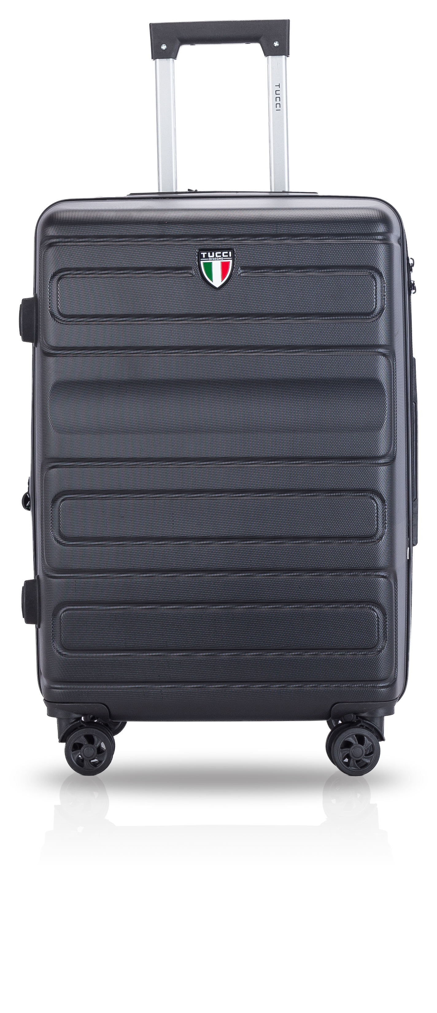 TUCCI Italy VIVACE ABS 20" Carry On Spinner Wheel Suitcase