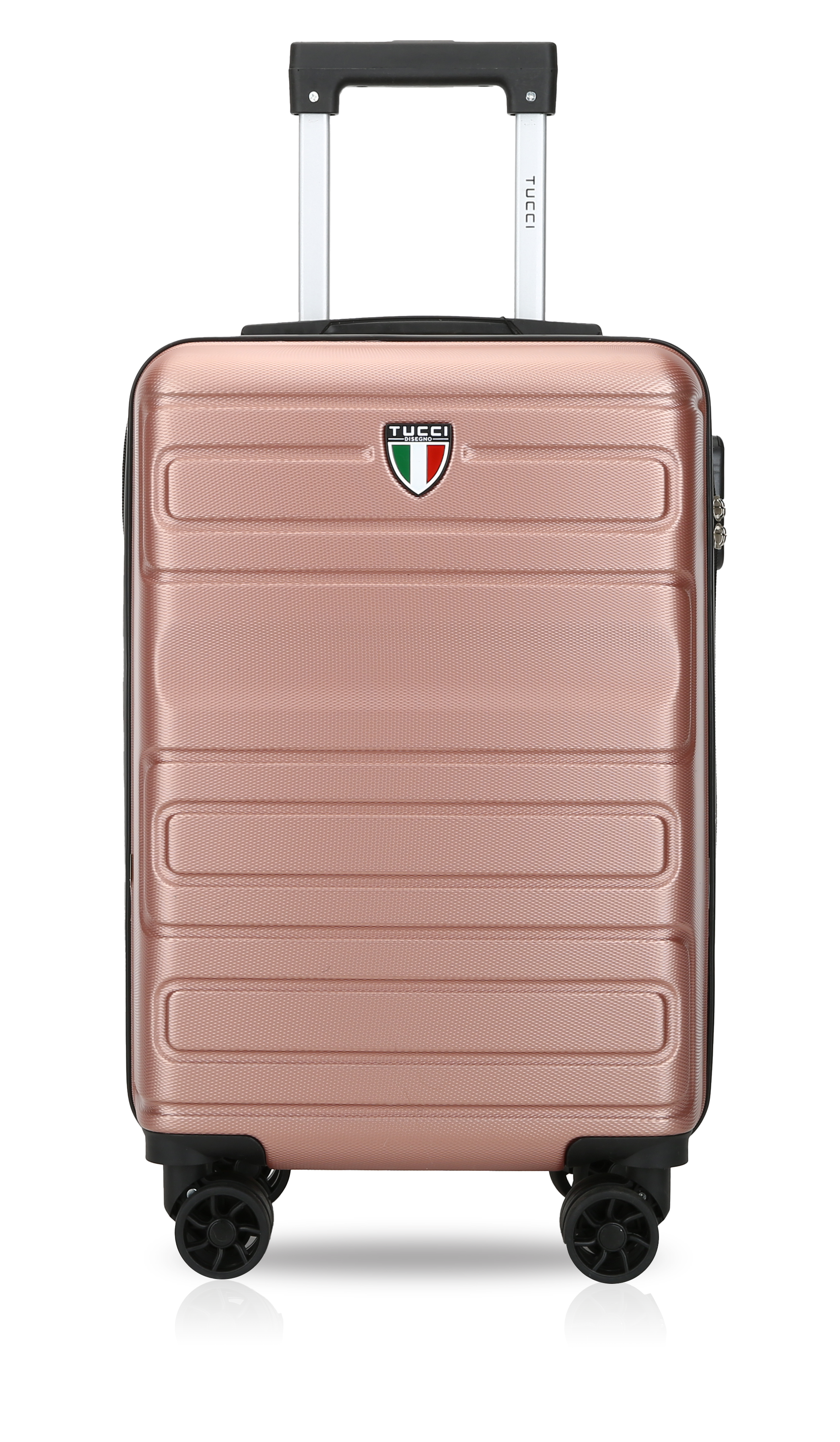 TUCCI Italy VIVACE ABS 20" Carry On Spinner Wheel Suitcase