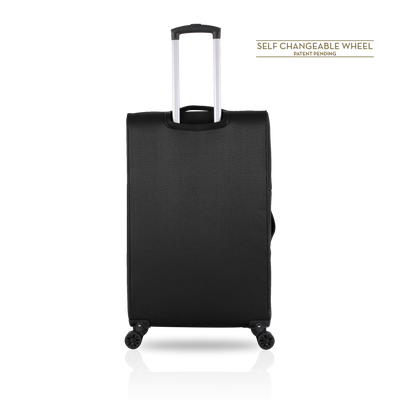TUCCI Italy 18" DIVISO Carry On Travel Spinner Wheel Suitcase