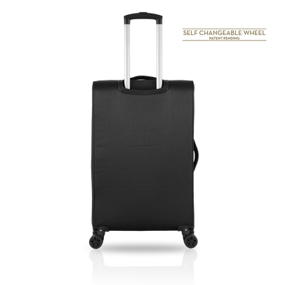 TUCCI Italy TRIPLETTA 20" Carry-On Luggage Suitcase