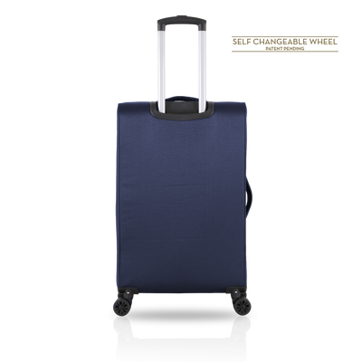 TUCCI Italy TRIPLETTA 26" Medium Size Travel Suitcase