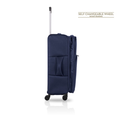 TUCCI Italy TRIPLETTA 26" Medium Size Travel Suitcase