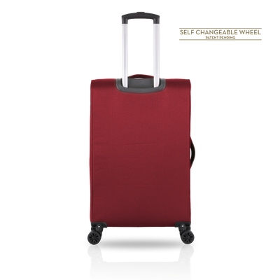 TUCCI Italy TRIPLETTA 30" Spinner Wheel Suitcase