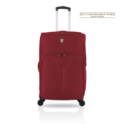 TUCCI Italy TRIPLETTA 30" Spinner Wheel Suitcase