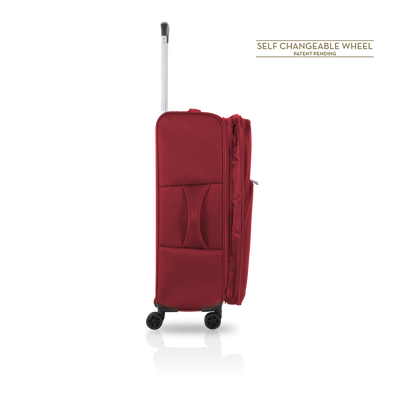 TUCCI Italy TRIPLETTA 30" Spinner Wheel Suitcase