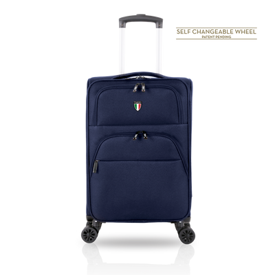 TUCCI Italy VOLO 20" Softside Luggage Suitcase