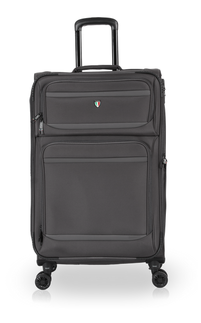 TUCCI Italy SUPREMA (20", 27", 29") Softside Detachable Wheel Luggage Set