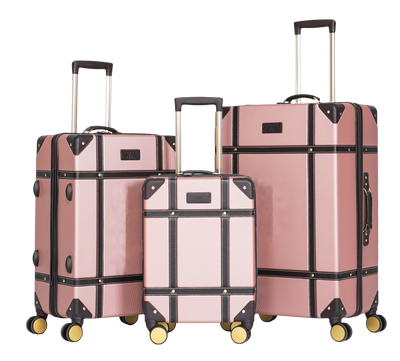 TUCCI Italy LEGATO 03 PC (20", 24", 28") Vinchic Vintage Luggage Suitcase Set