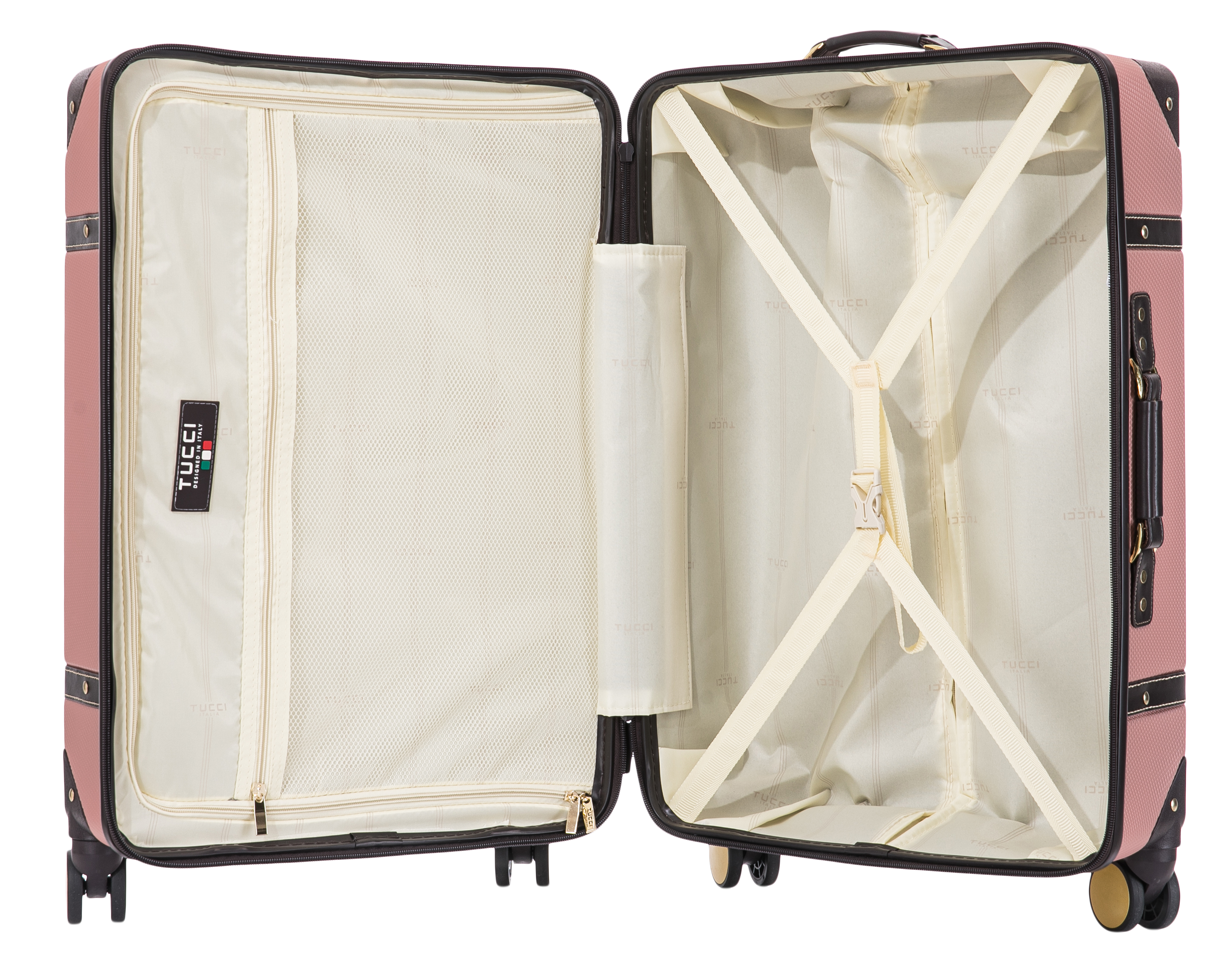 TUCCI Italy LEGATO 24-inch Vinchic Vintage Medium Luggage Suitcase