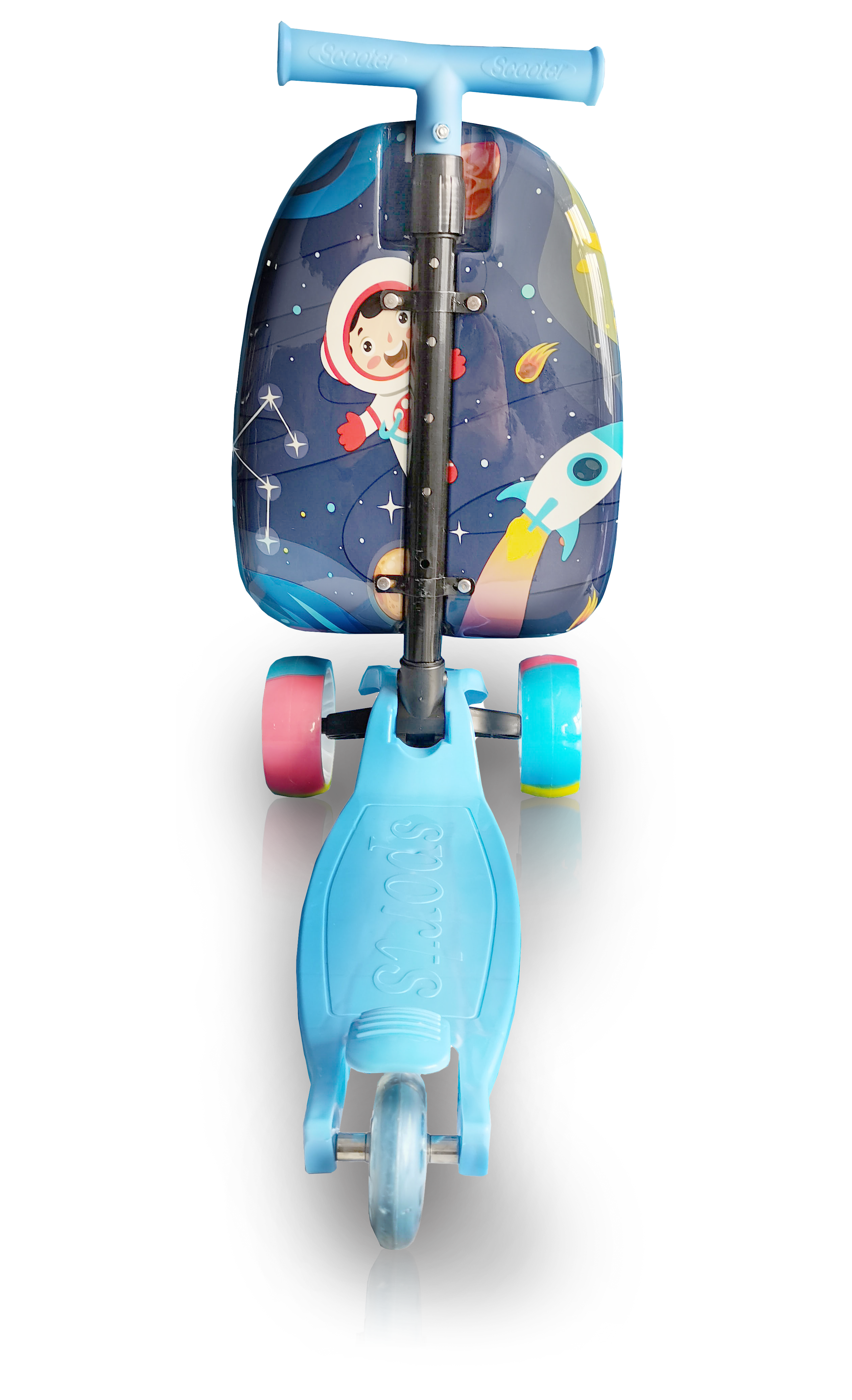 TUCCI Italy GALAXY KID Scooter Style Kids Suitcase