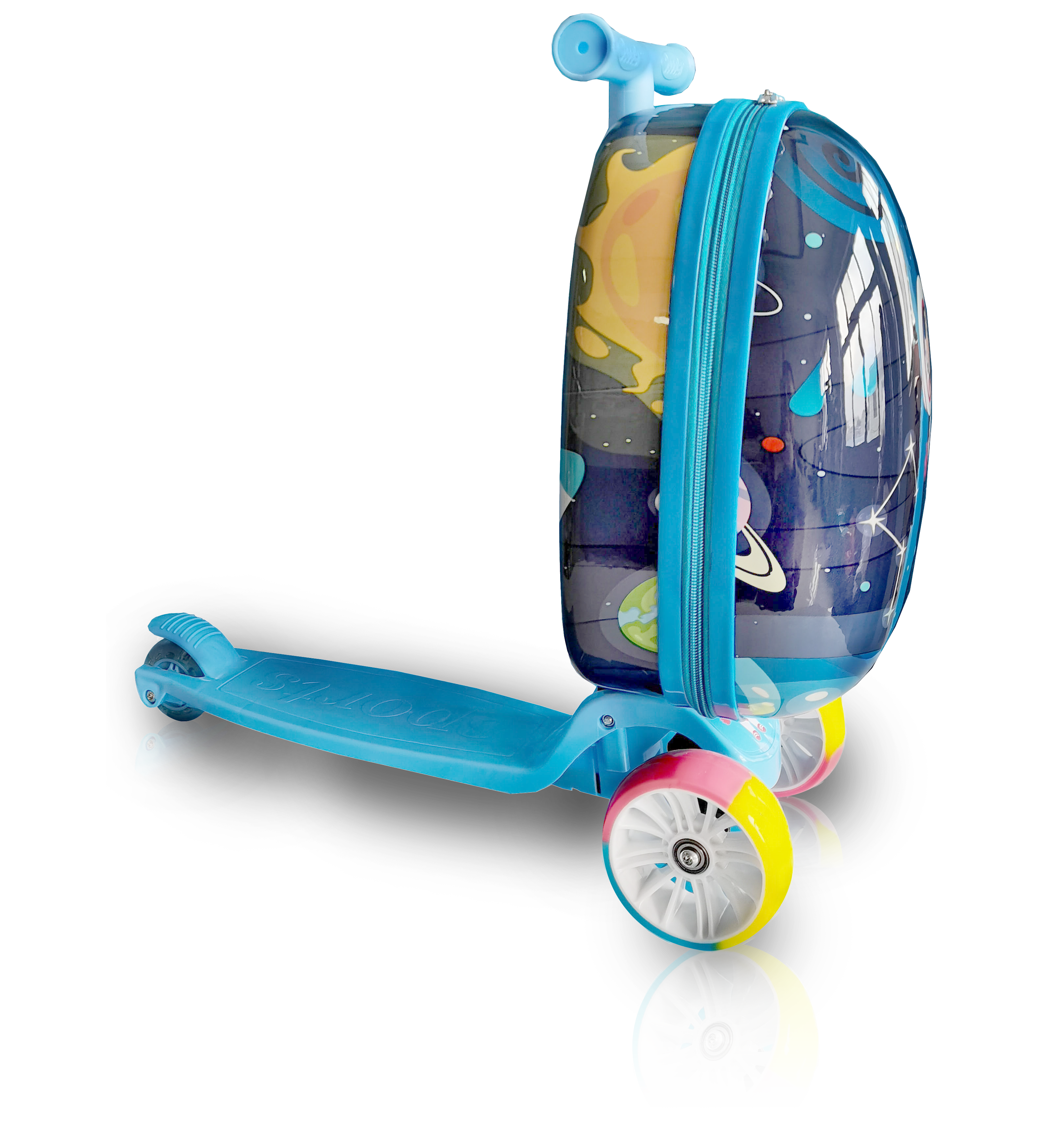TUCCI Italy GALAXY KID Scooter Style Kids Suitcase