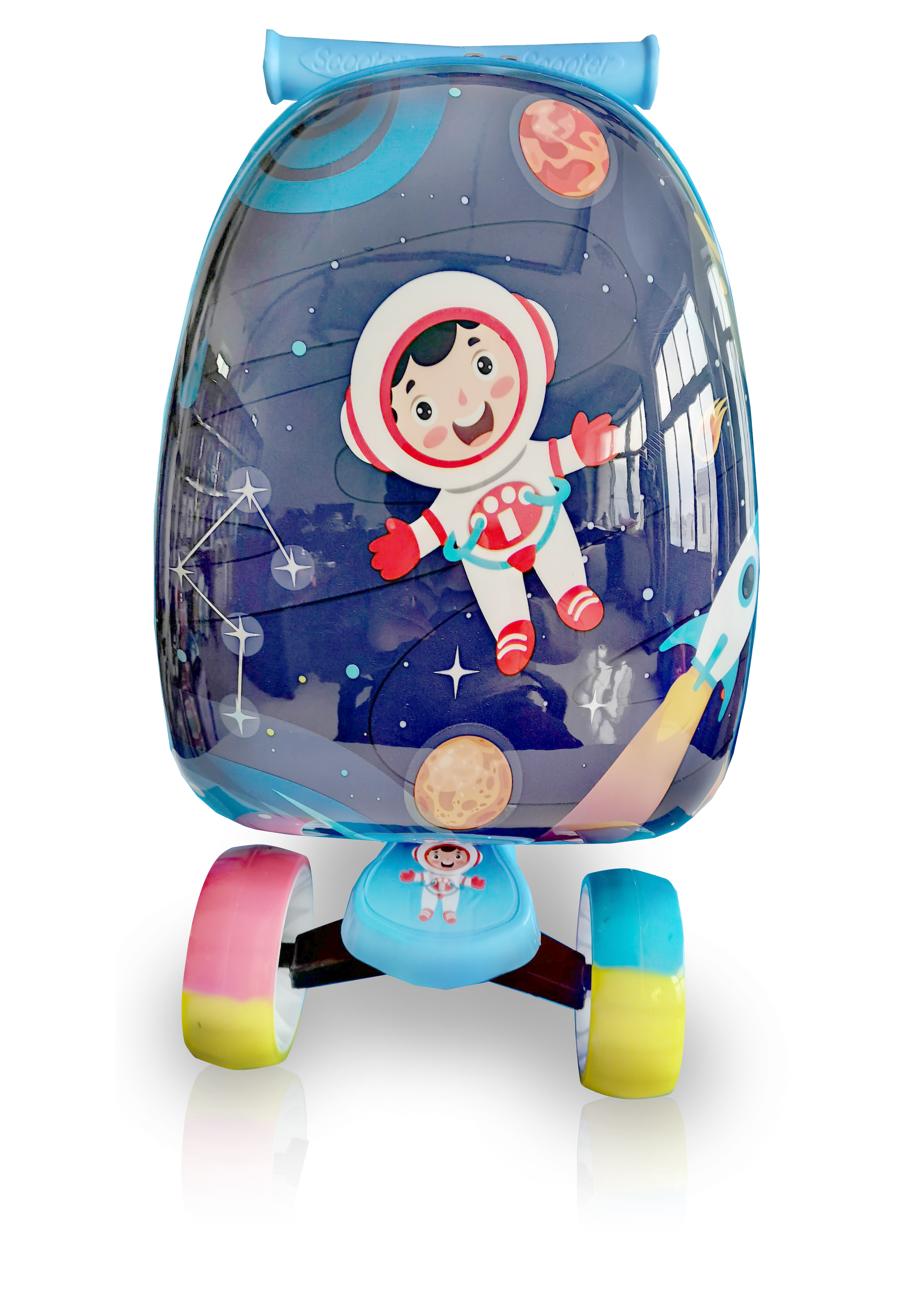 TUCCI Italy GALAXY KID Scooter Style Kids Suitcase